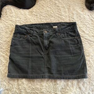 H&M Charcoal Mini Skirt